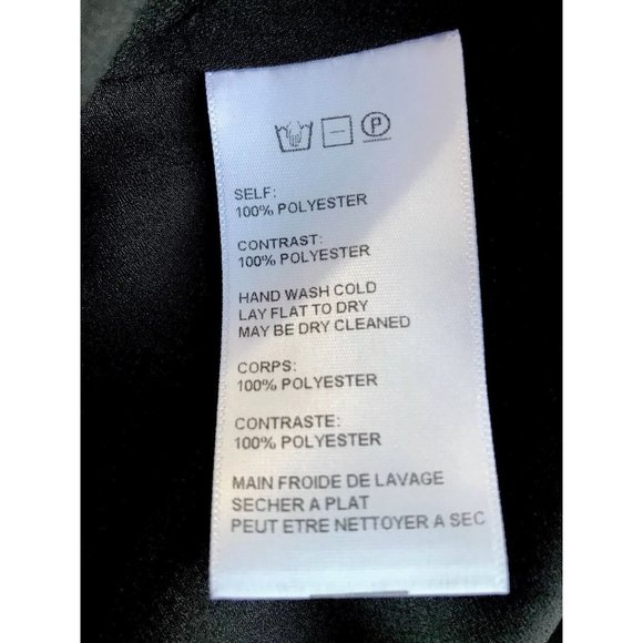 Naven by Neiman Marcus Dress Sleeveless Open Back A Line Size 6 Black And White - Picture 9 of 10